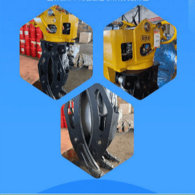 Sany-Bagger-Ersatzteile, hydraulischer rotierender Holzgreifer für 7-Tonnen-Bagger