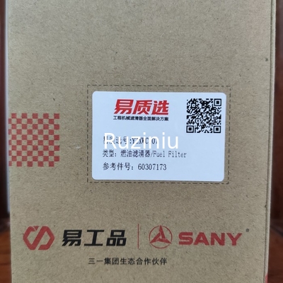 60307173 Sany Kraftstofffilter SY115/SY125/SY135/SY155/SY200/SY205/SY215/SY215C10/SY245/SY265 gelten für 4JJ1/4HK1/4M50/D06FR