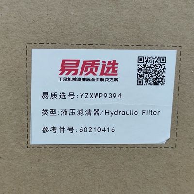 60210416 Bagger-Filter Apply Tos 6HK1/6WG1/6UZ1 Sany SY365 Maschine