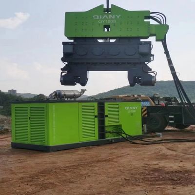 Frequenz, die hydraulischen Vibrationshammer des Schwingungs-Hammer-2200rpm für Bagger notiert