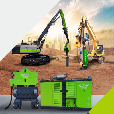 Zusammengedrückter lufthydraulischer Vibrationshammer automatisierte Felsen-Bohrungs-Hammer