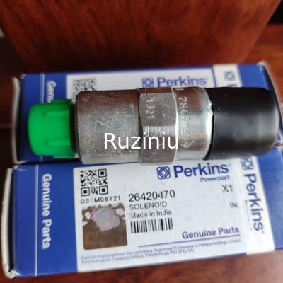 Perkins C6.6 C7.1 Flameout 24V Magnetventil 26420470 28491679