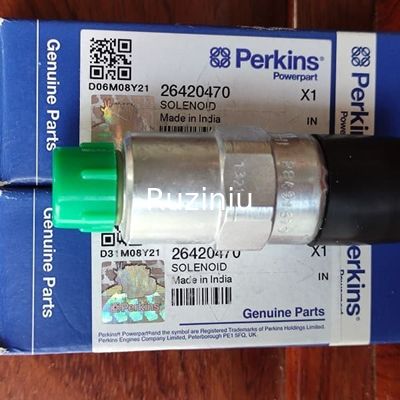 Perkins C6.6 C7.1 Flameout 24V Magnetventil 26420470 28491679