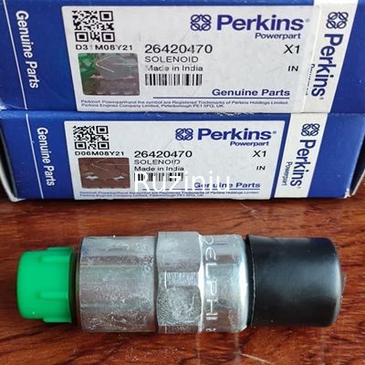 Perkins C6.6 C7.1 Flameout 24V Magnetventil 26420470 28491679